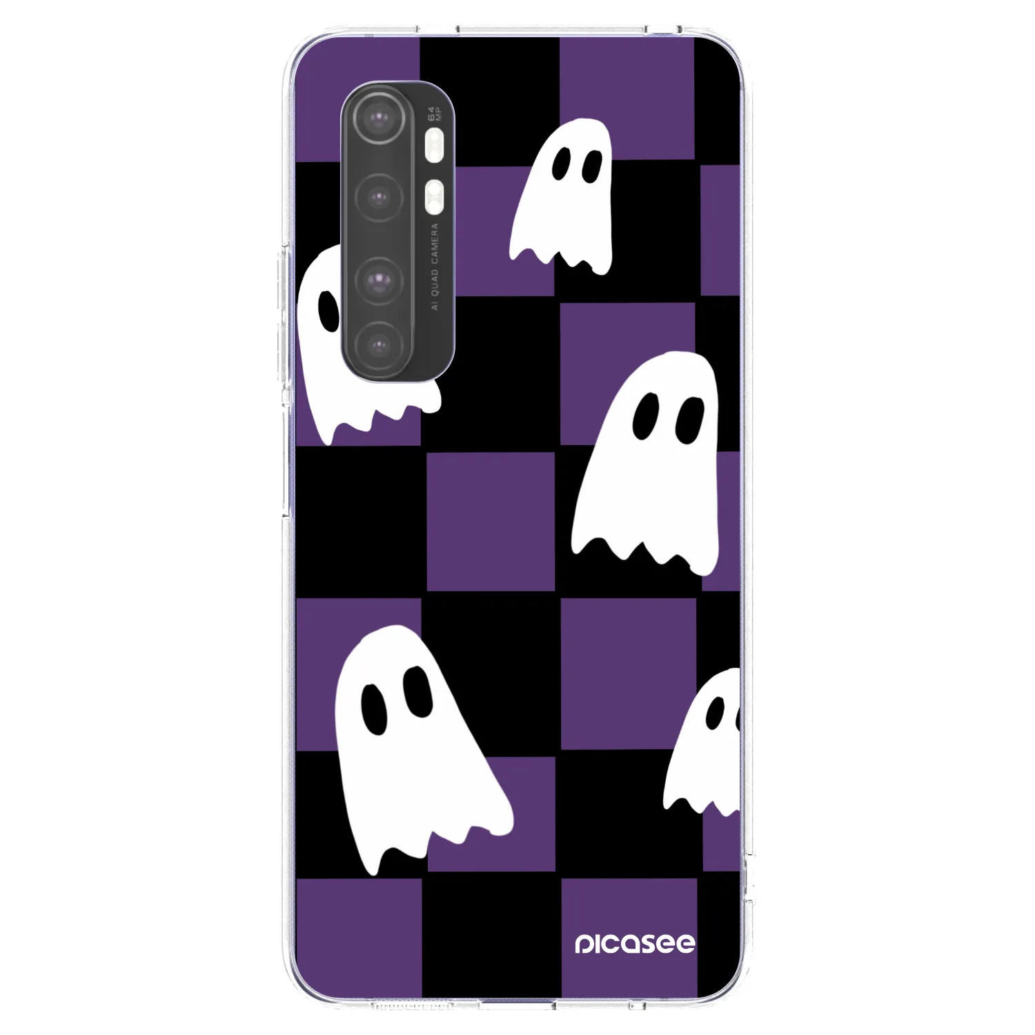 Picasee silikonski prozorni ovitek za Xiaomi Mi Note 10 Lite - Ghosts