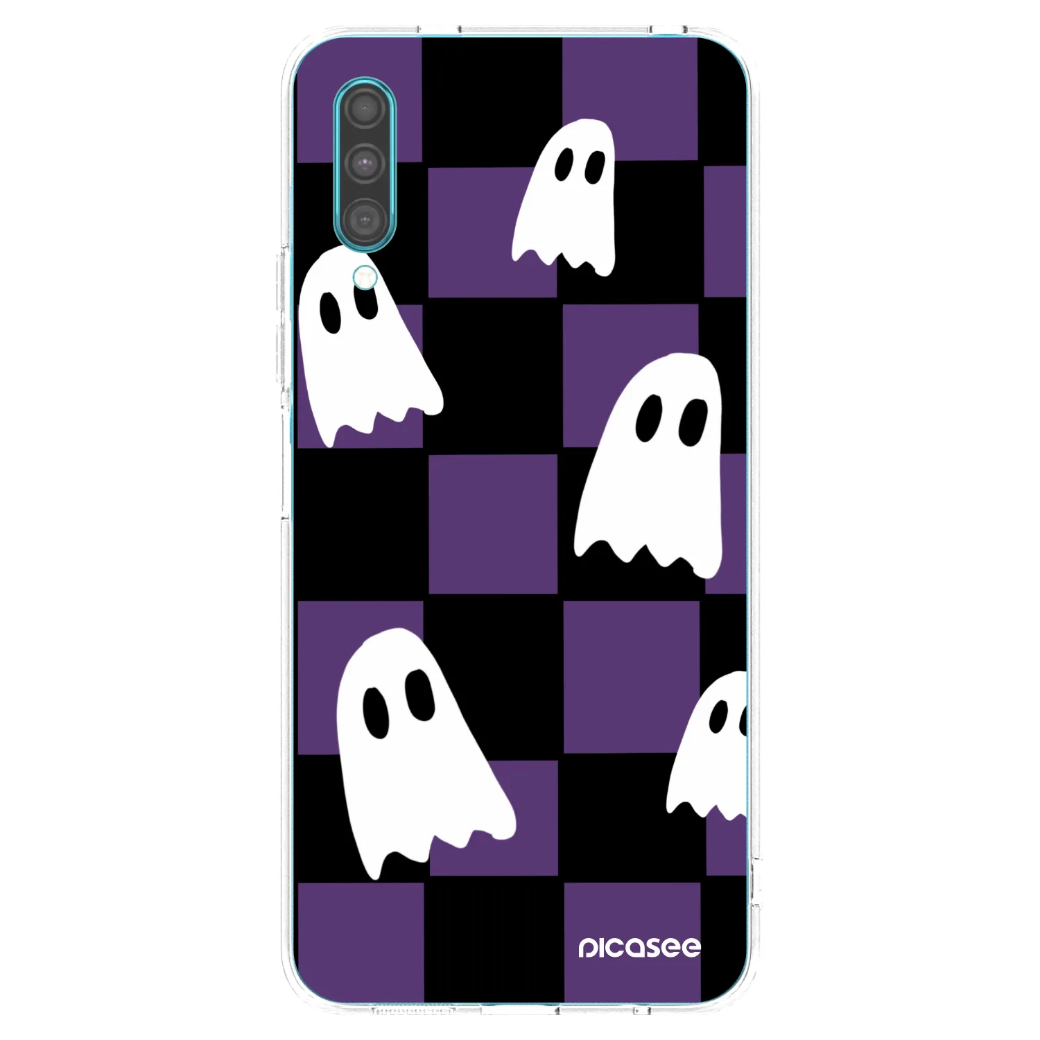 Picasee silikonski prozorni ovitek za Samsung Galaxy A30s A307F - Ghosts