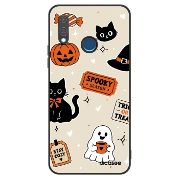 Ovitek za Huawei P20 Lite - Halloween stickers