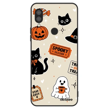 Ovitek za Xiaomi Redmi 7 - Halloween stickers