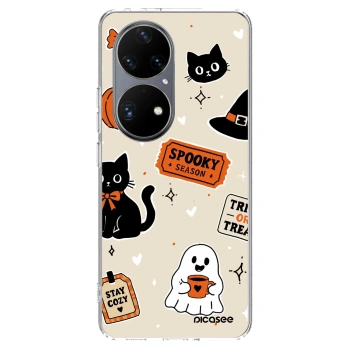 Ovitek za Huawei P50 - Halloween stickers