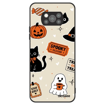 Ovitek za Xiaomi Poco X3 Pro - Halloween stickers