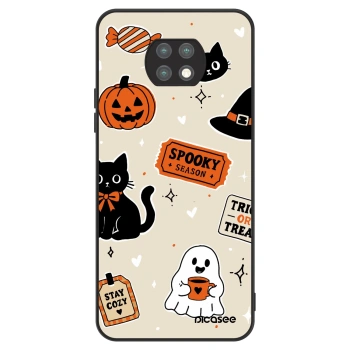 Ovitek za Xiaomi Redmi Note 9T - Halloween stickers