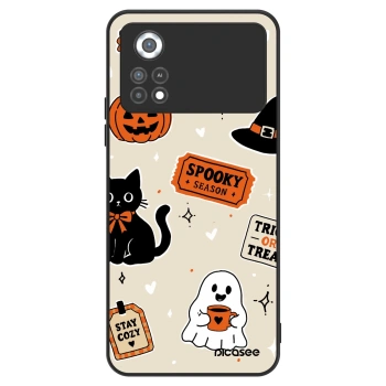 Ovitek za Xiaomi Poco X4 Pro 5G - Halloween stickers