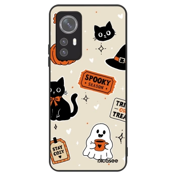 Ovitek za Xiaomi 12X - Halloween stickers