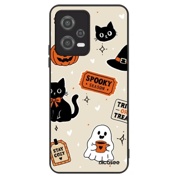 Ovitek za Xiaomi Poco X5 - Halloween stickers