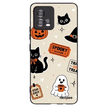 Ovitek za Motorola Moto G72 - Halloween stickers