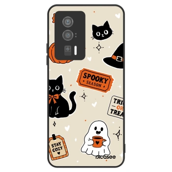 Ovitek za Xiaomi Poco F5 Pro 5G - Halloween stickers
