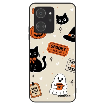 Ovitek za Honor X7a - Halloween stickers