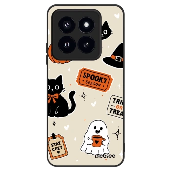 Ovitek za Xiaomi 14 Pro - Halloween stickers