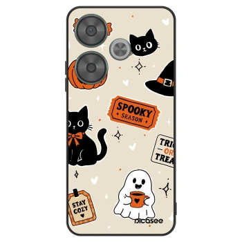 Ovitek za Xiaomi Poco F6 - Halloween stickers