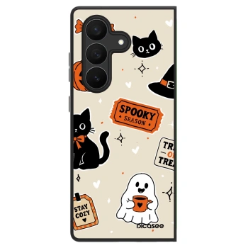 Ovitek za Samsung Galaxy Z Fold7 5G - Halloween stickers
