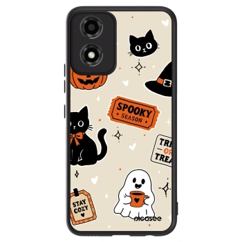 Ovitek za Motorola Moto E14 - Halloween stickers