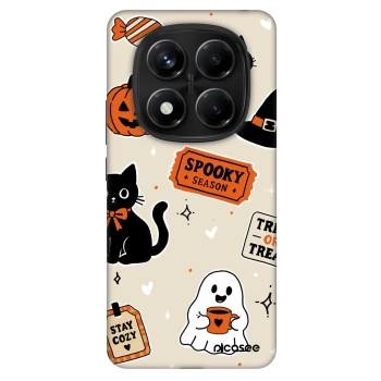 Ovitek za Xiaomi Redmi Note 14 Pro 5G - Halloween stickers