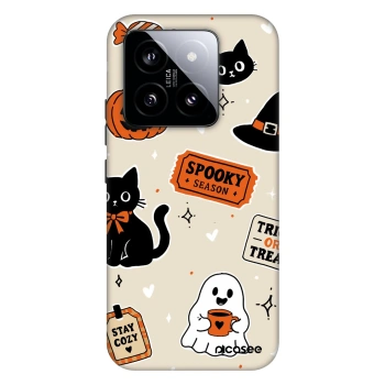 Ovitek za Xiaomi 14 - Halloween stickers