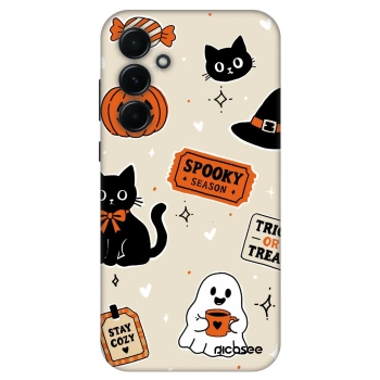 Ovitek za Samsung Galaxy A55 5G A556B - Halloween stickers