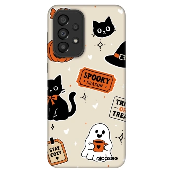 Ovitek za Samsung Galaxy A33 5G A336 - Halloween stickers