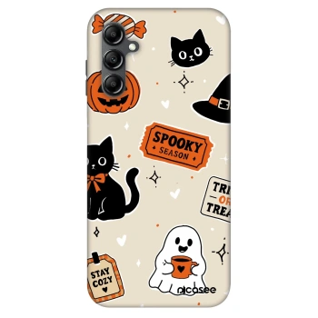 Ovitek za Samsung Galaxy A16 5G - Halloween stickers