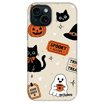 Ovitek za Apple iPhone 13 - Halloween stickers