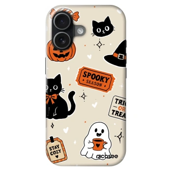 Ovitek za Apple iPhone 17 - Halloween stickers