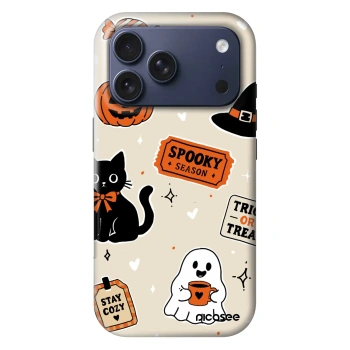 Ovitek za Apple iPhone 17 Pro - Halloween stickers