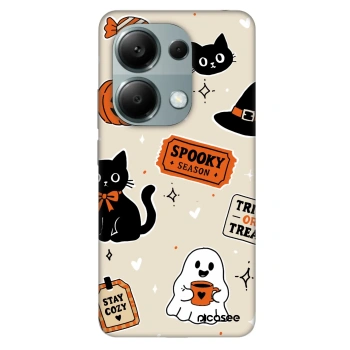 Ovitek za Xiaomi Redmi Note 13 Pro 4G - Halloween stickers