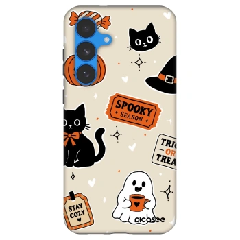 Ovitek za Samsung Galaxy S25 FE 5G - Halloween stickers
