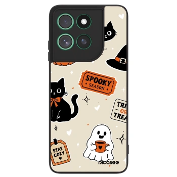 Ovitek za Motorola Moto G57 Power - Halloween stickers