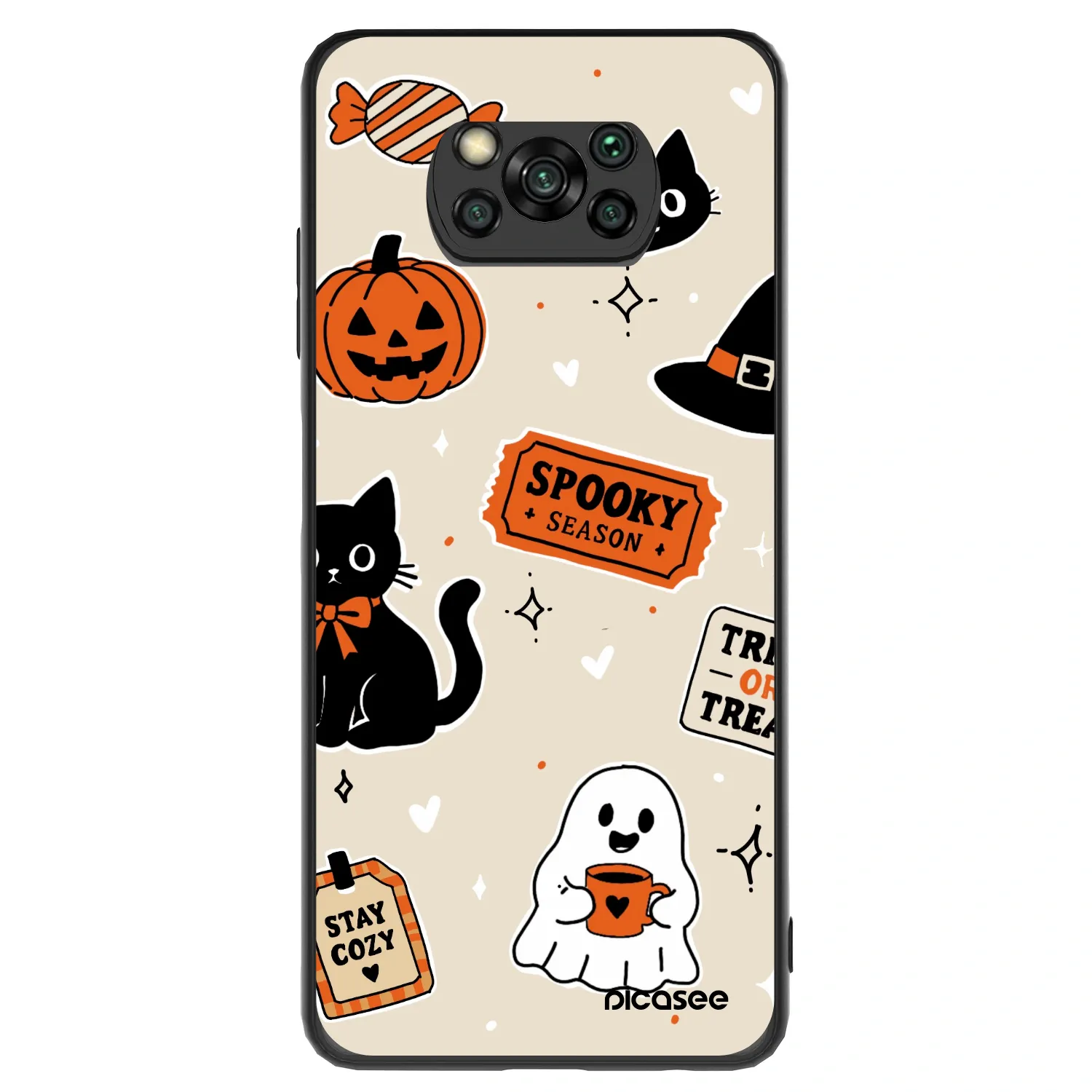 Picasee ULTIMATE CASE za Xiaomi Poco X3 - Halloween stickers