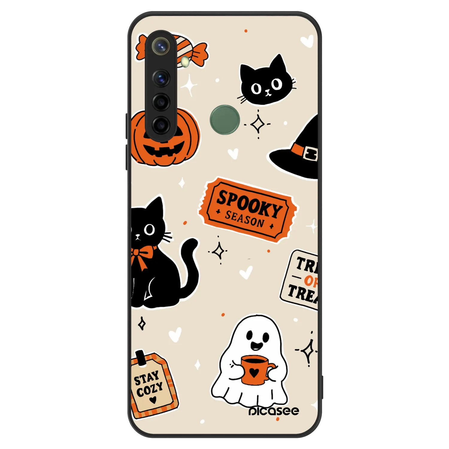 Picasee ULTIMATE CASE za Realme 6i - Halloween stickers