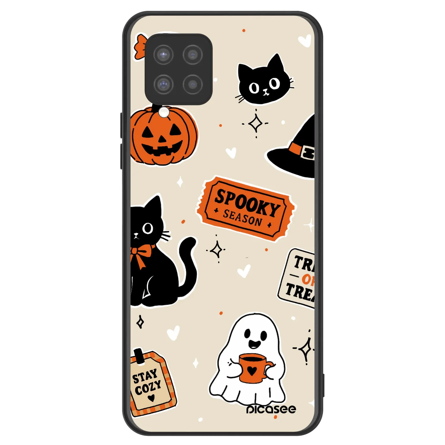 Picasee ULTIMATE CASE za Samsung Galaxy A42 A426B - Halloween stickers