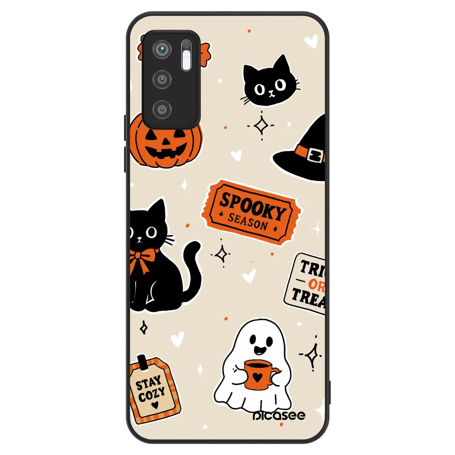 Picasee ULTIMATE CASE za Xiaomi Redmi Note 10 5G - Halloween stickers