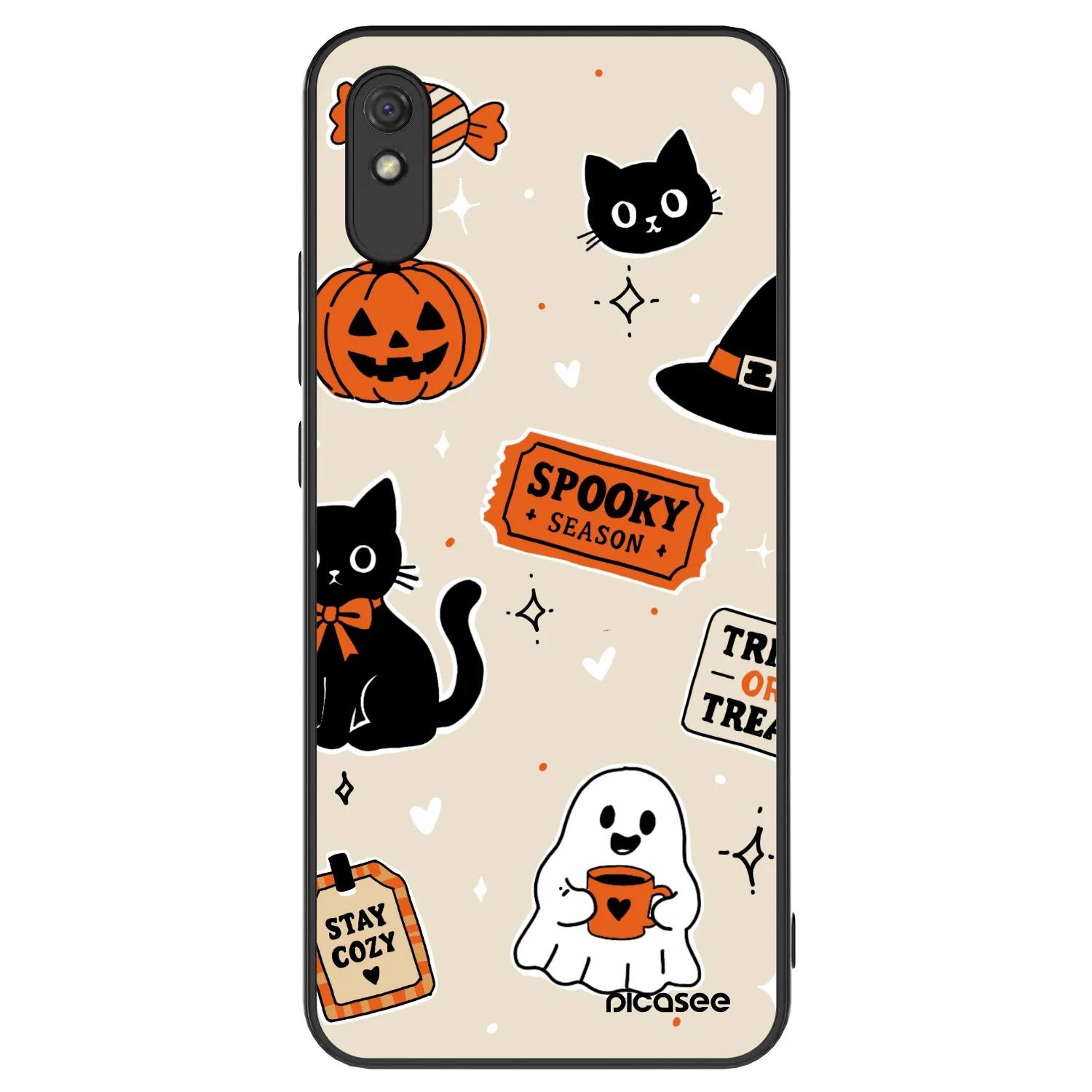 Picasee ULTIMATE CASE za Xiaomi Redmi 9AT - Halloween stickers