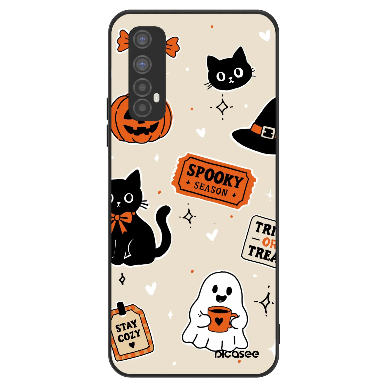 Picasee ULTIMATE CASE za Realme 7 - Halloween stickers