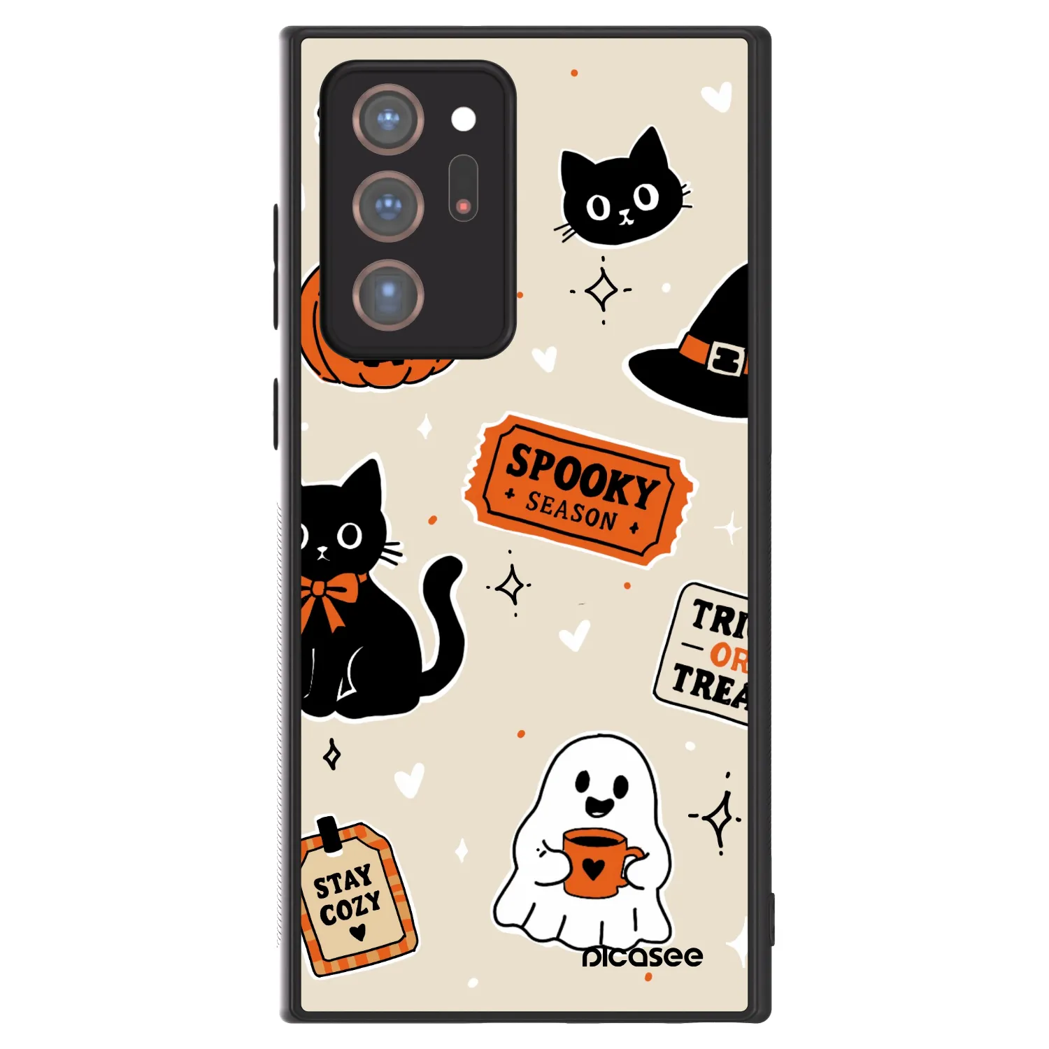 Picasee ULTIMATE CASE za Samsung Galaxy Note 20 Ultra - Halloween stickers