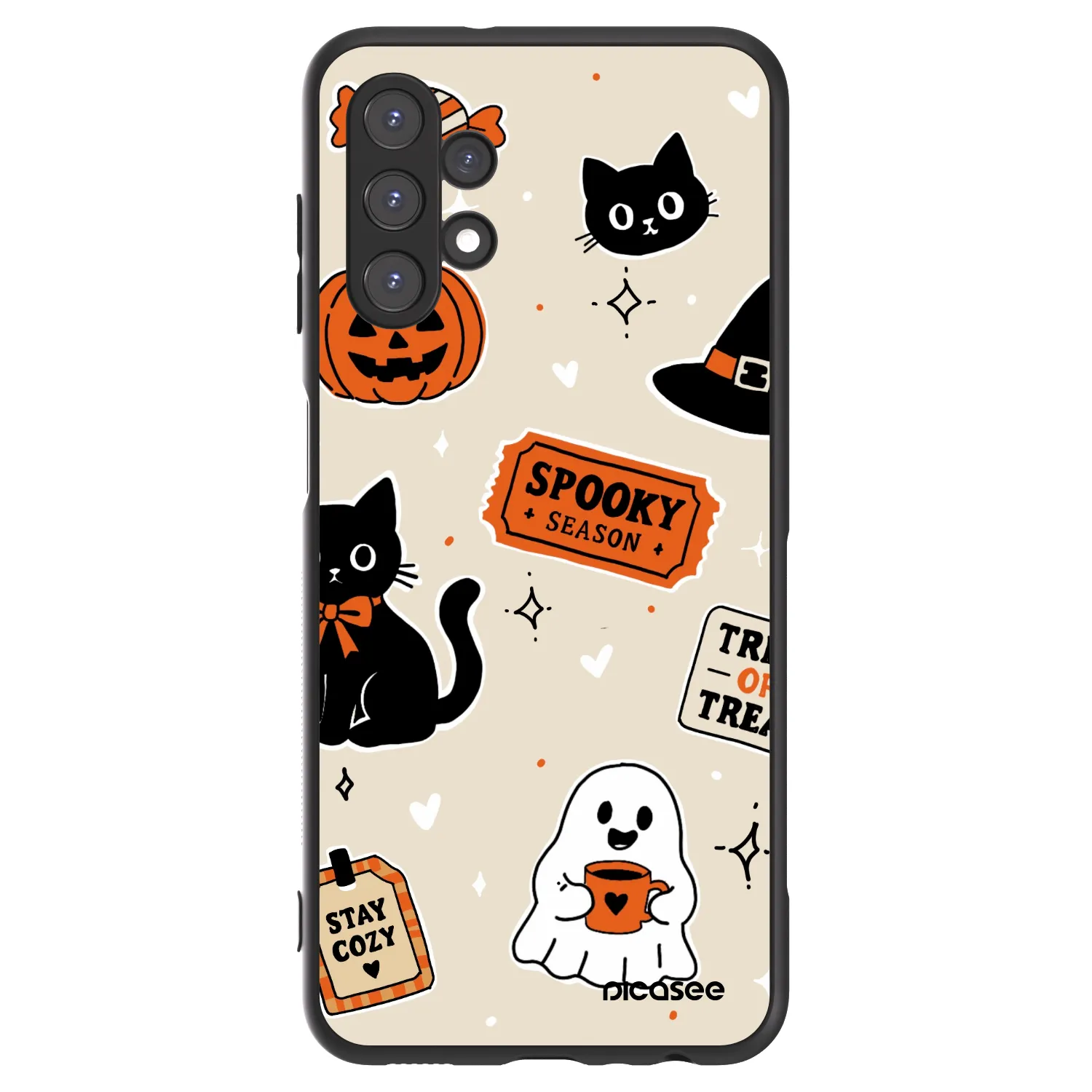 Picasee ULTIMATE CASE za Samsung Galaxy A13 4G A135 - Halloween stickers