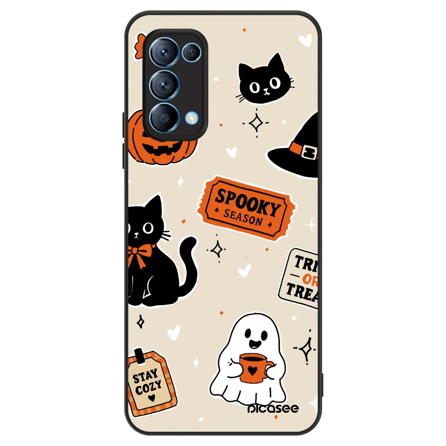 Picasee ULTIMATE CASE za OPPO Reno 5 5G - Halloween stickers