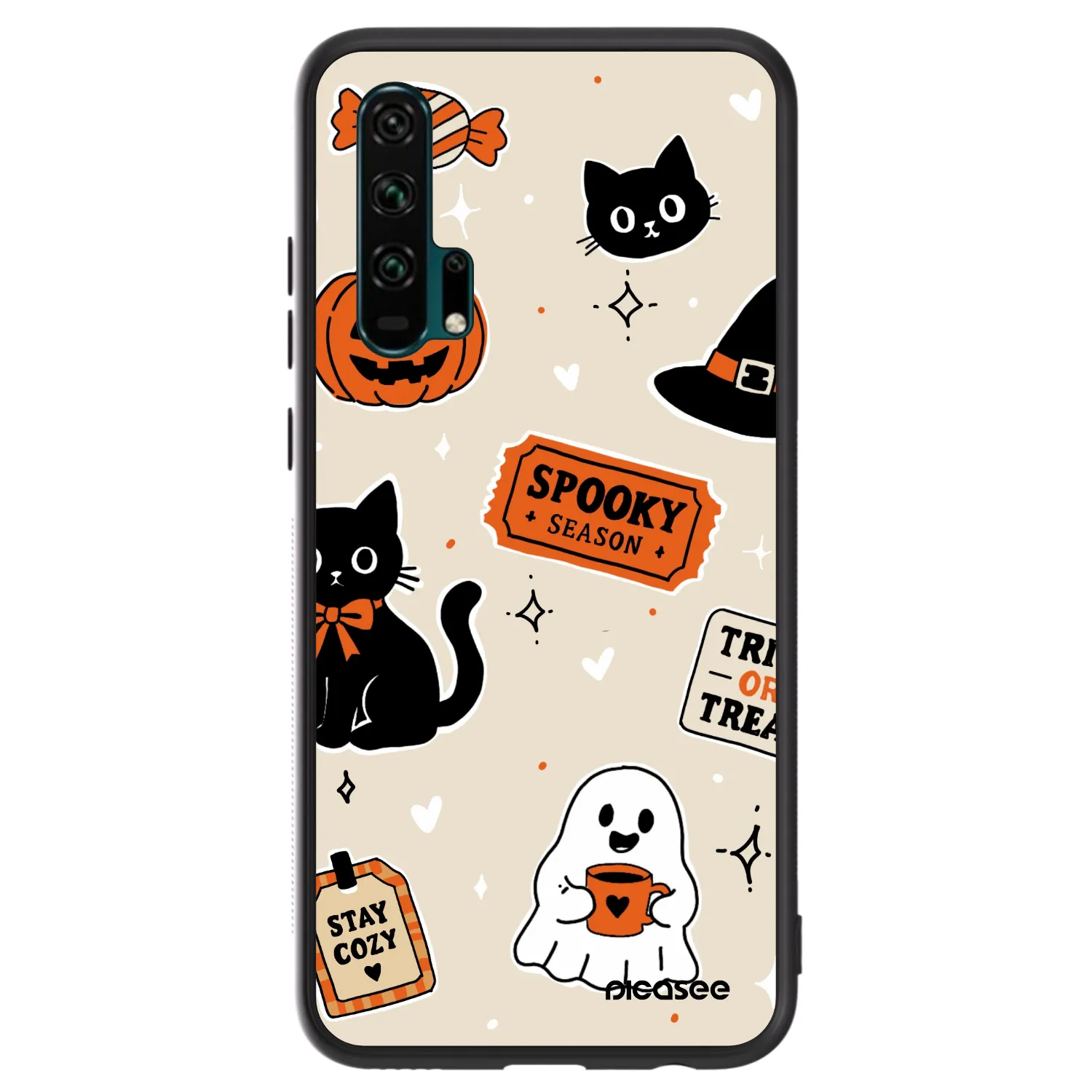 Picasee ULTIMATE CASE za Honor 20 Pro - Halloween stickers