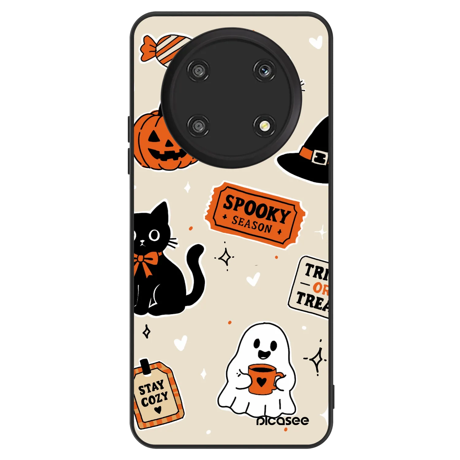 Picasee ULTIMATE CASE za Honor Magic4 Lite 5G - Halloween stickers
