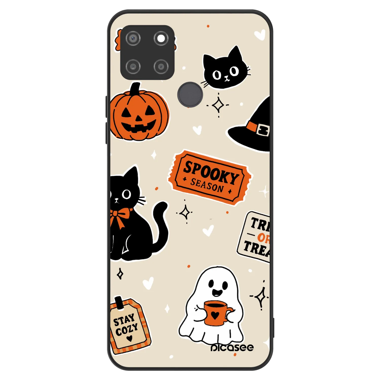 Picasee ULTIMATE CASE za Realme C21Y - Halloween stickers