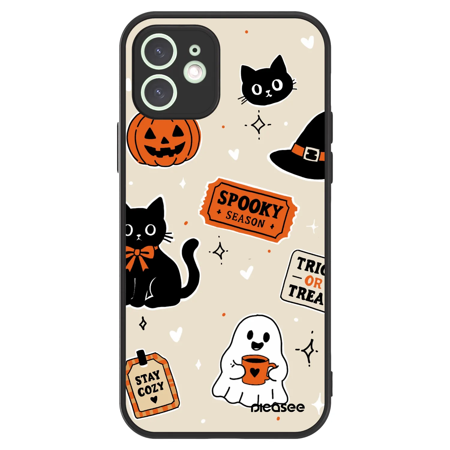 Picasee ULTIMATE CASE MagSafe za Apple iPhone 12 - Halloween stickers