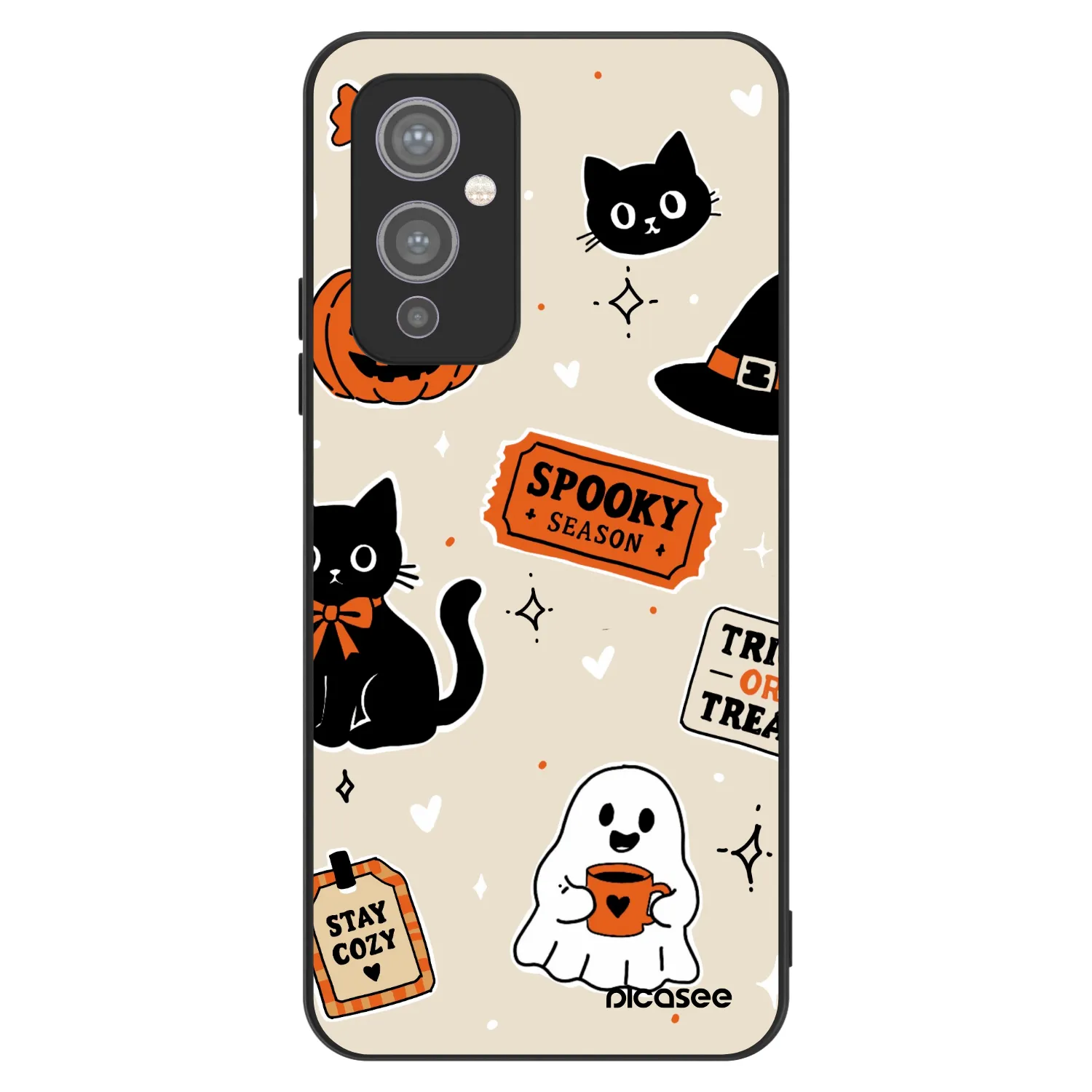 Picasee ULTIMATE CASE za OnePlus 9 - Halloween stickers