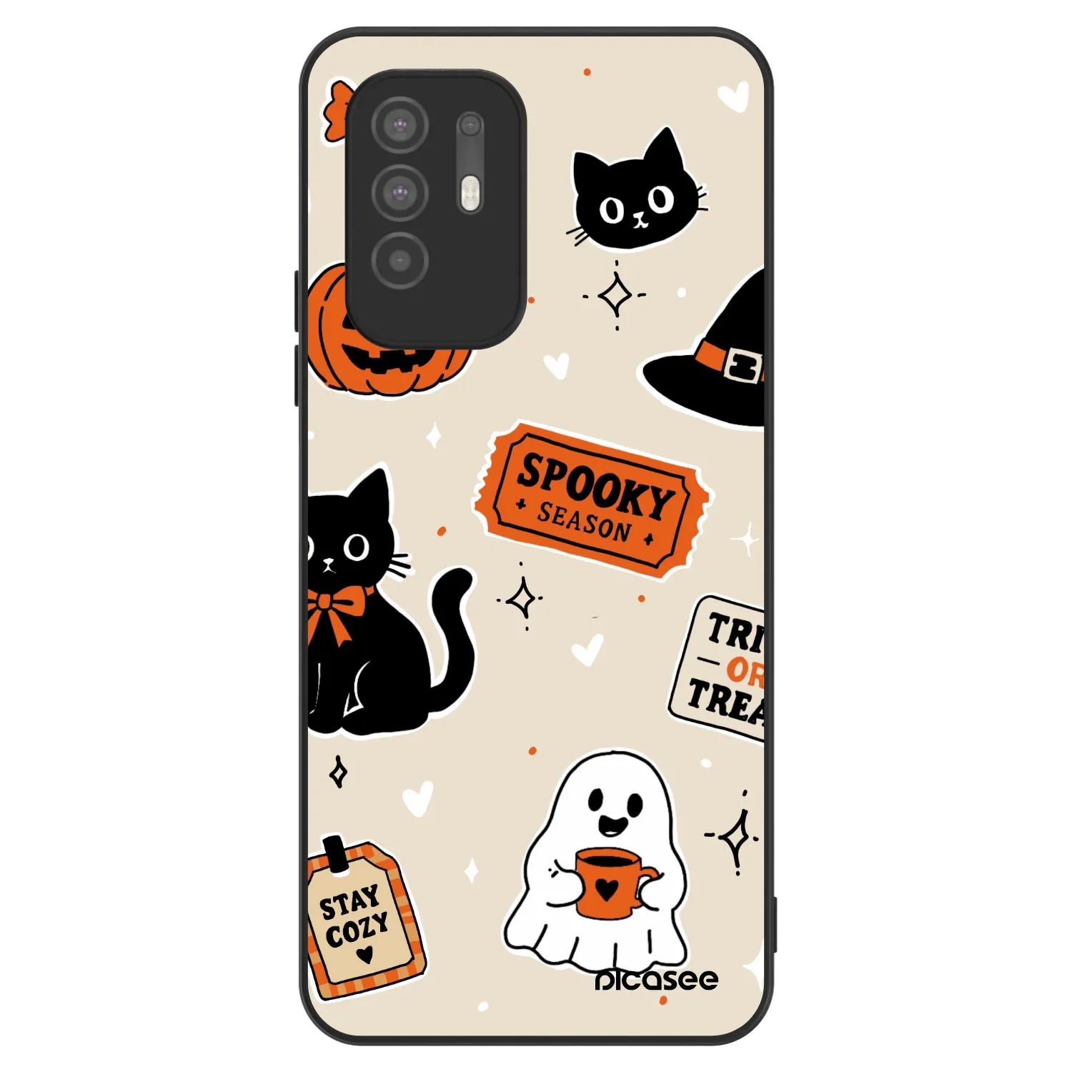 Picasee ULTIMATE CASE za OPPO A94 5G - Halloween stickers
