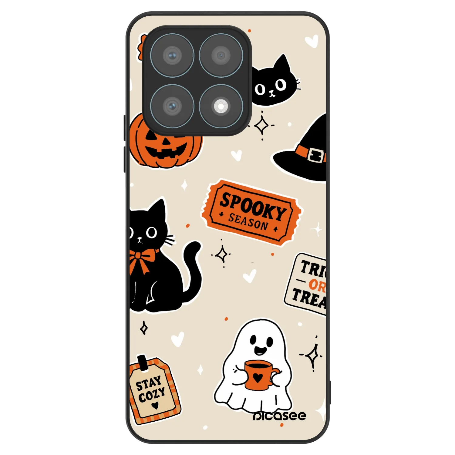 Picasee ULTIMATE CASE za Honor X8a - Halloween stickers