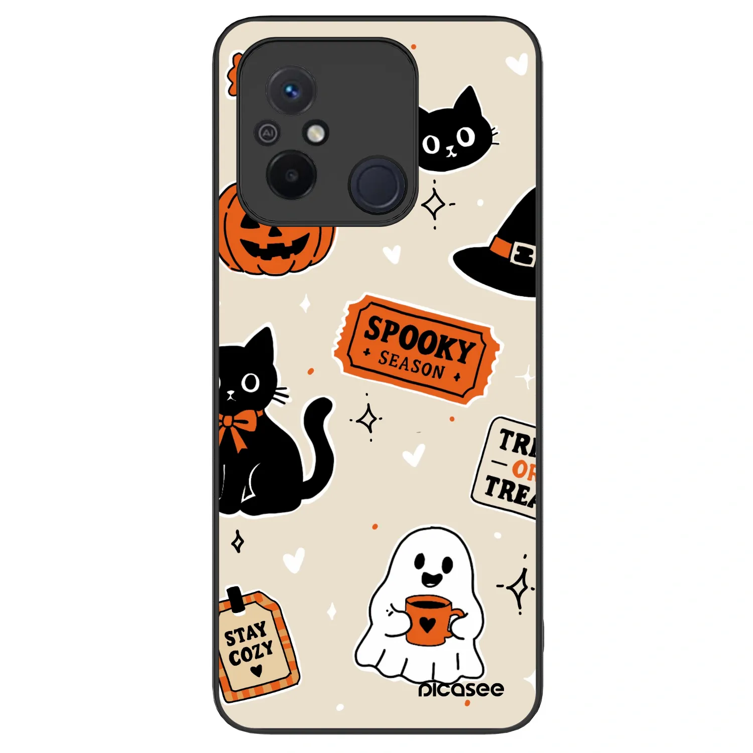 Picasee ULTIMATE CASE za Xiaomi Redmi 12C - Halloween stickers