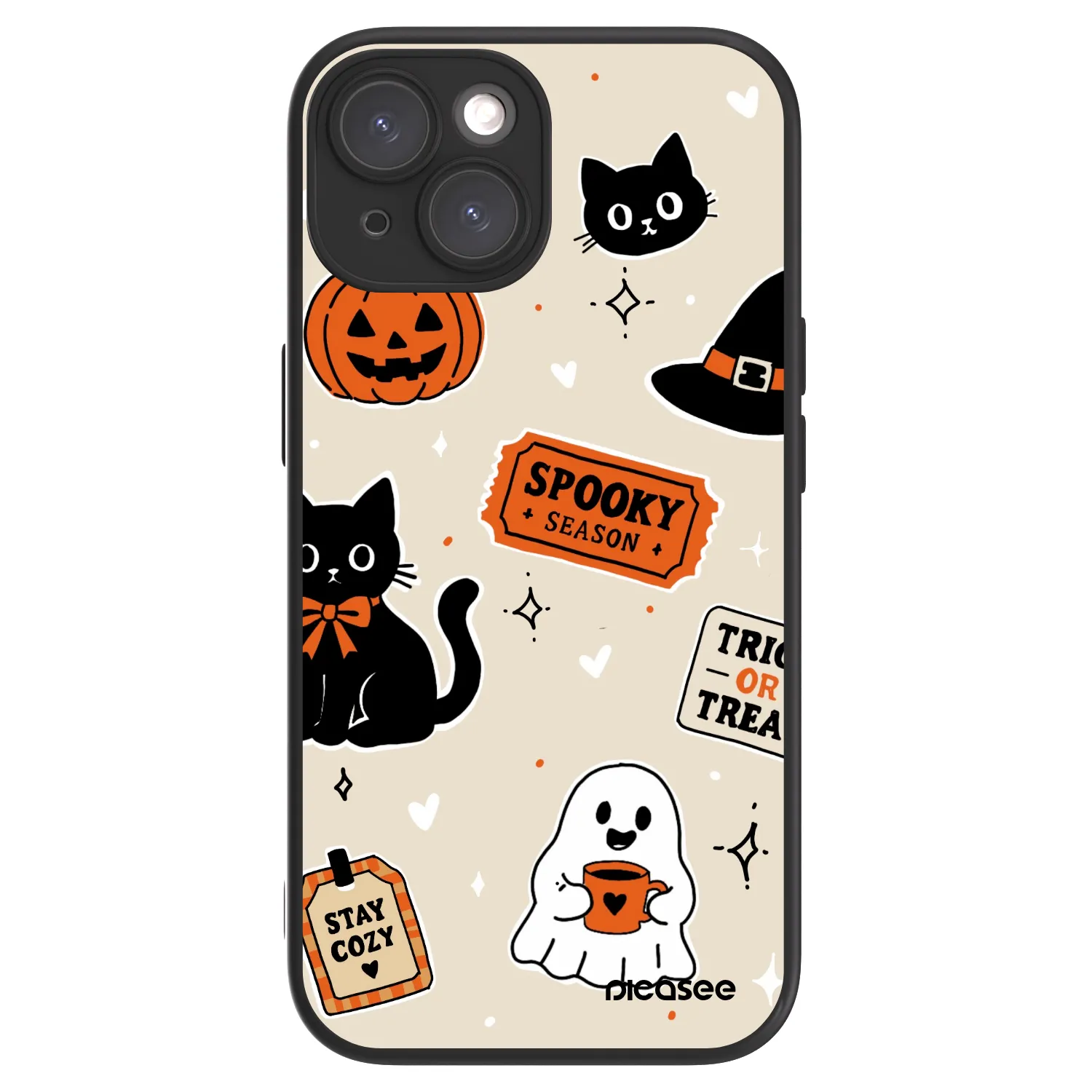 Picasee ULTIMATE CASE MagSafe za Apple iPhone 15 - Halloween stickers