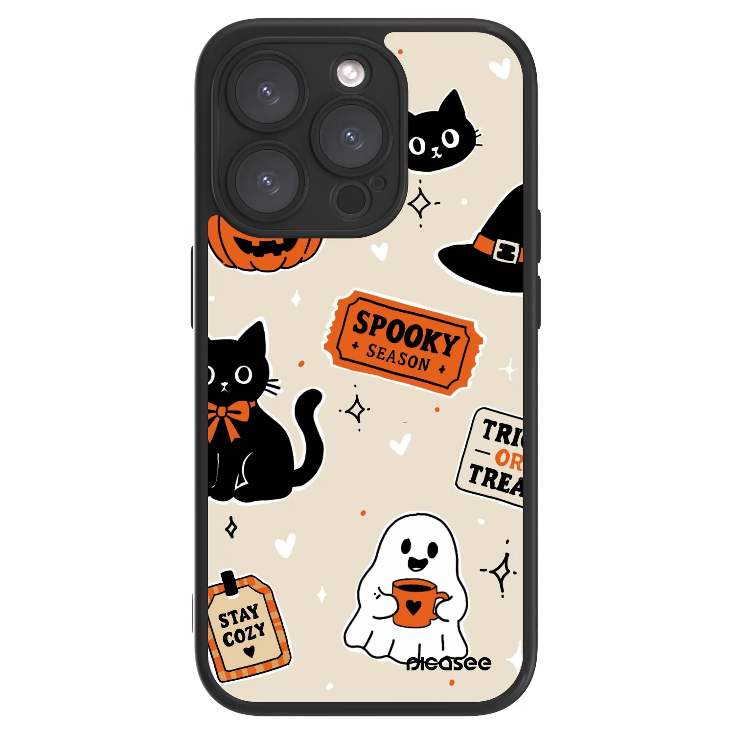 Picasee ULTIMATE CASE za Apple iPhone 15 Pro - Halloween stickers