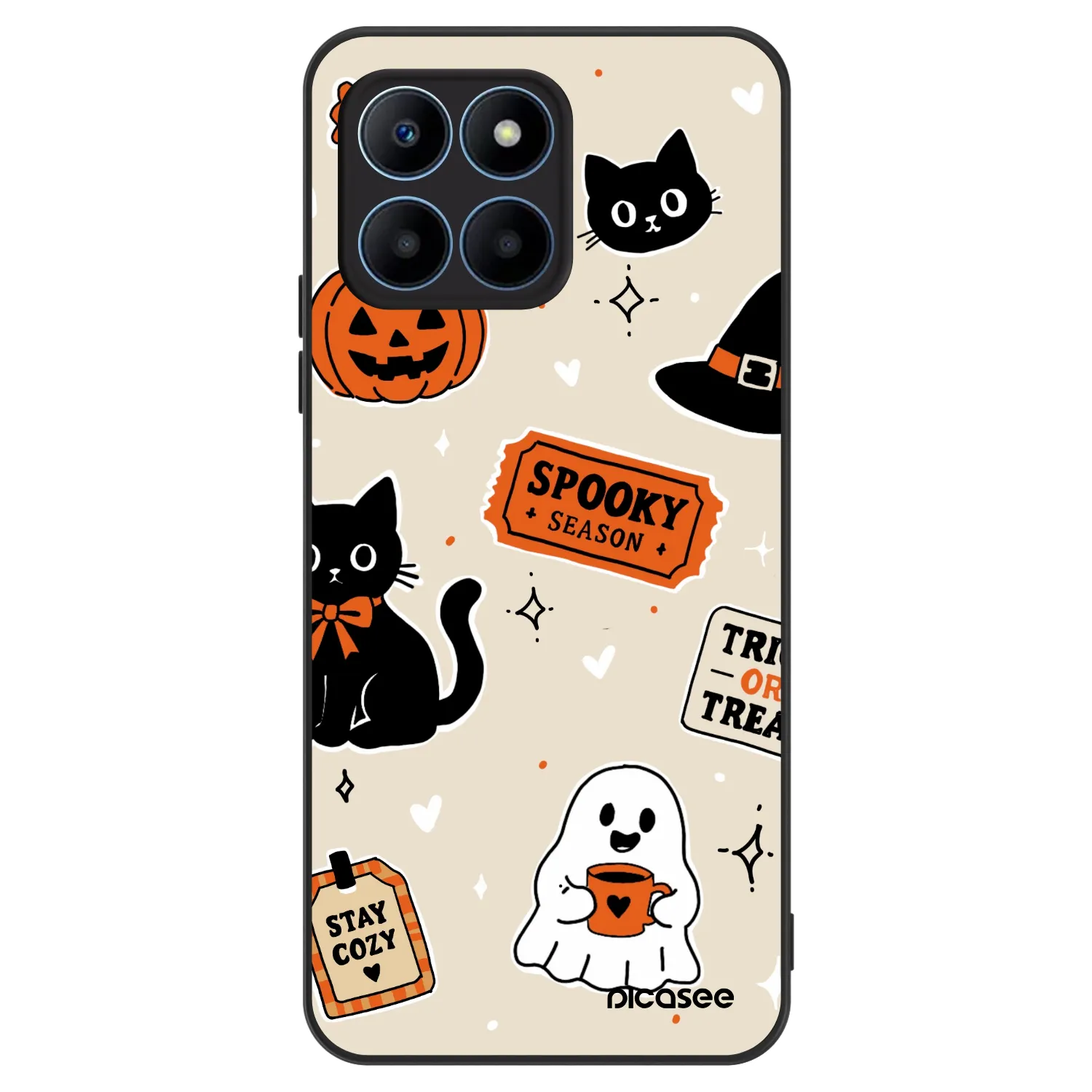 Picasee ULTIMATE CASE za Honor 70 Lite - Halloween stickers