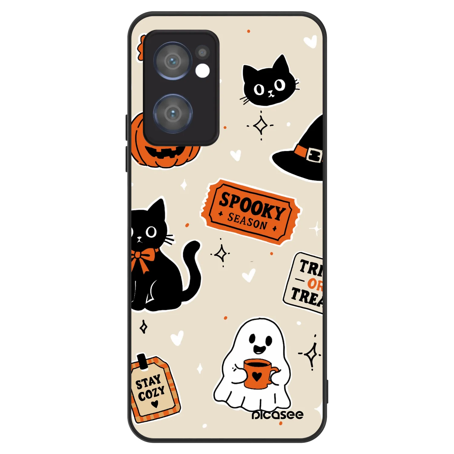 Picasee ULTIMATE CASE za OPPO Reno 7 5G - Halloween stickers