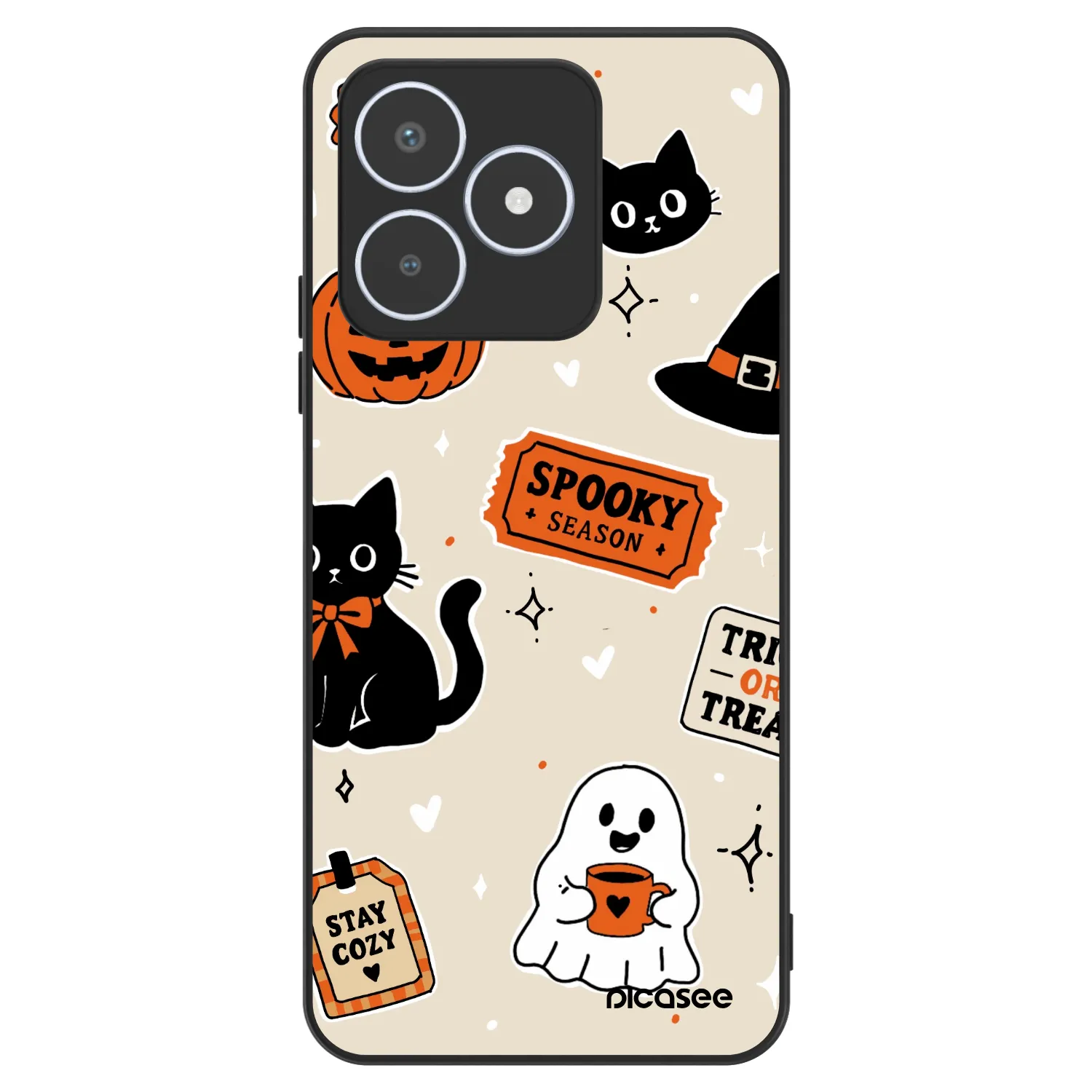 Picasee ULTIMATE CASE za Realme C53 - Halloween stickers